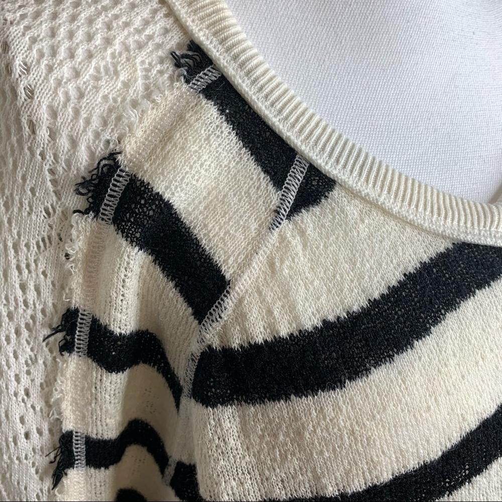We the Free People Striped Lightweight Sweater - Picture 7 of 10